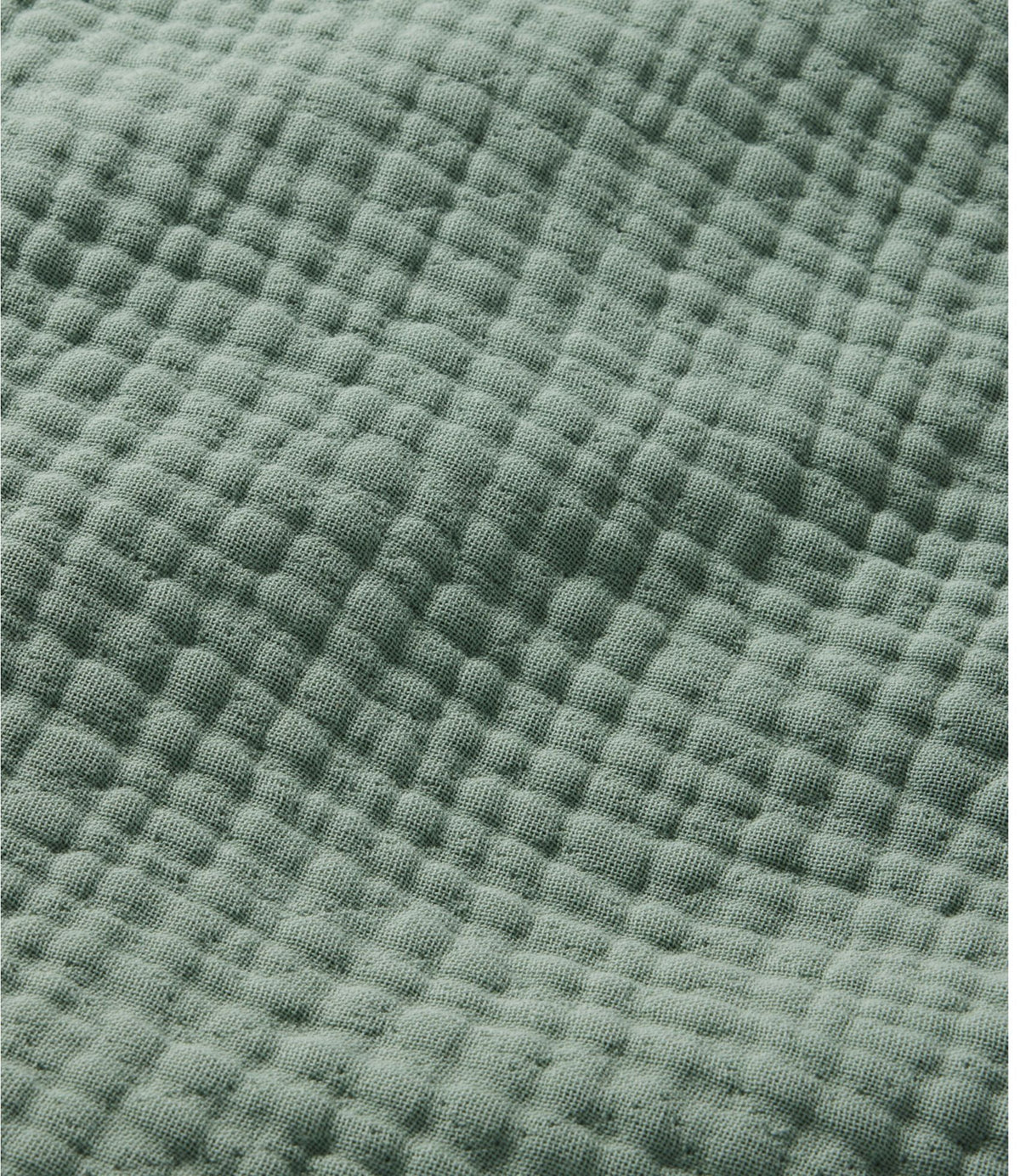 L.L.Bean Lightweight Cotton Gauze Throw Faded Sage