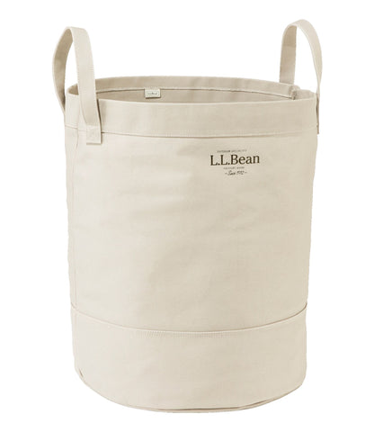 L.L.Bean Canvas Laundry Storage Tote Natural