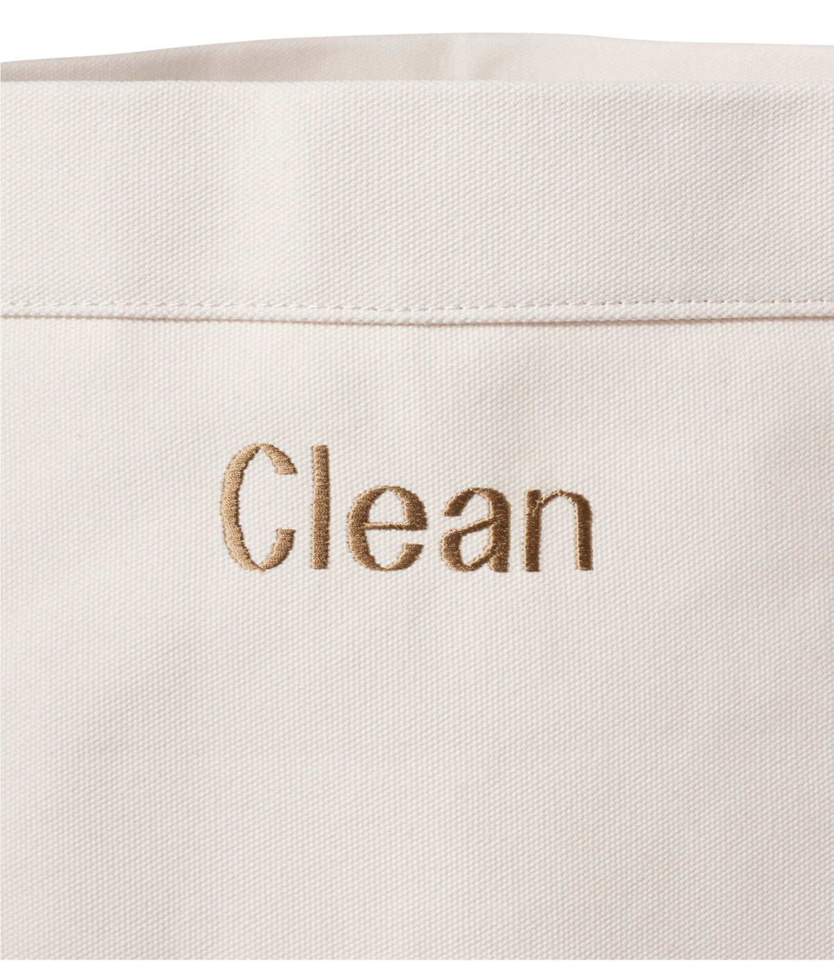L.L.Bean Canvas Laundry Storage Tote Natural