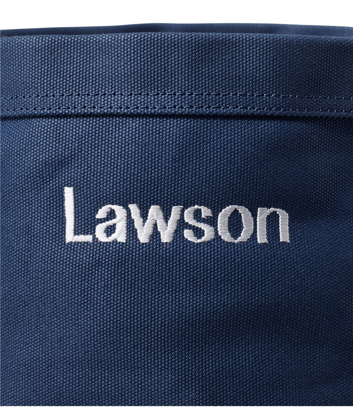 L.L.Bean Canvas Storage Cubby Tote Natural
