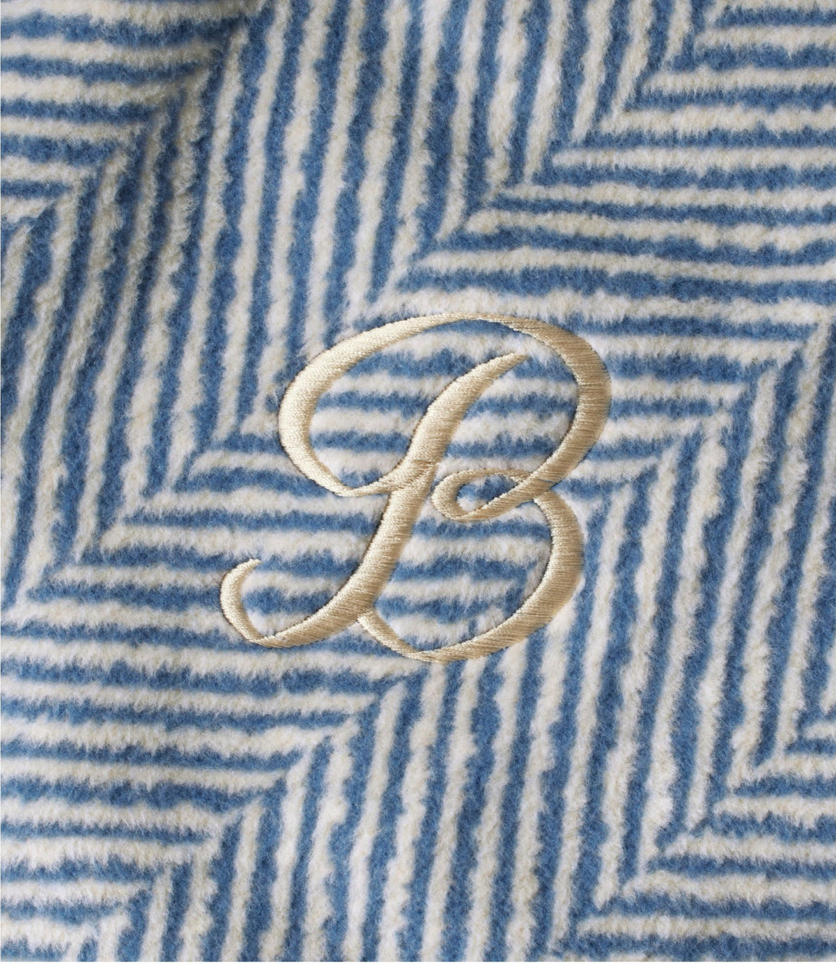 L.L.Bean ChappyWrap Cozy Throw Blanket, Herringbone Camel Brown