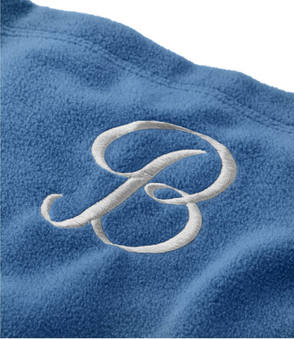 L.L.Bean Mountain Classic Fleece Blanket Cream