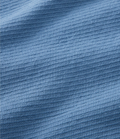 L.L.Bean Maine Twill Blanket Mid-Blue