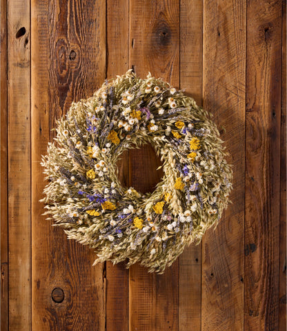 L.L.Bean Avena Botanical Wreath, 20"