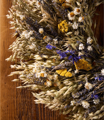 L.L.Bean Avena Botanical Wreath, 20"