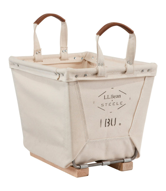 L.L.Bean L.L.Bean x Steele One Bushel Carry Basket With Runners Natural