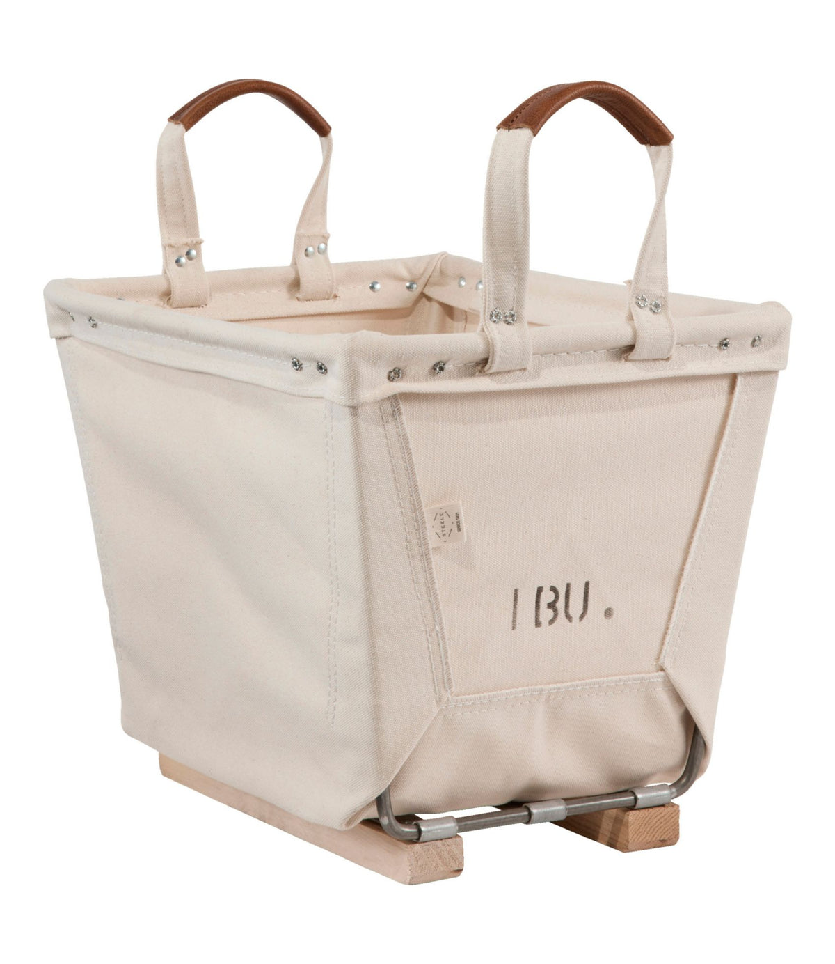 L.L.Bean L.L.Bean x Steele One Bushel Carry Basket With Runners Natural