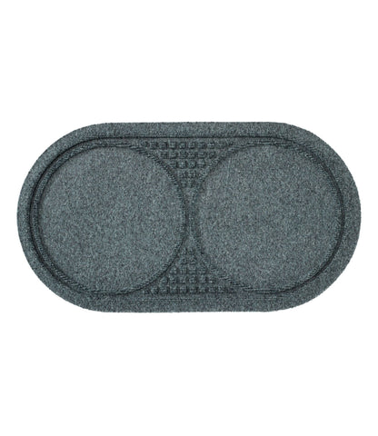L.L.Bean Recycled Waterhog Dog Mat, Placemat Bluestone