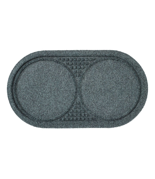 L.L.Bean Recycled Waterhog Dog Mat, Placemat Bluestone