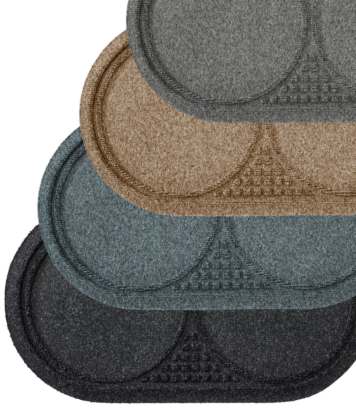 L.L.Bean Recycled Waterhog Dog Mat, Placemat Bluestone