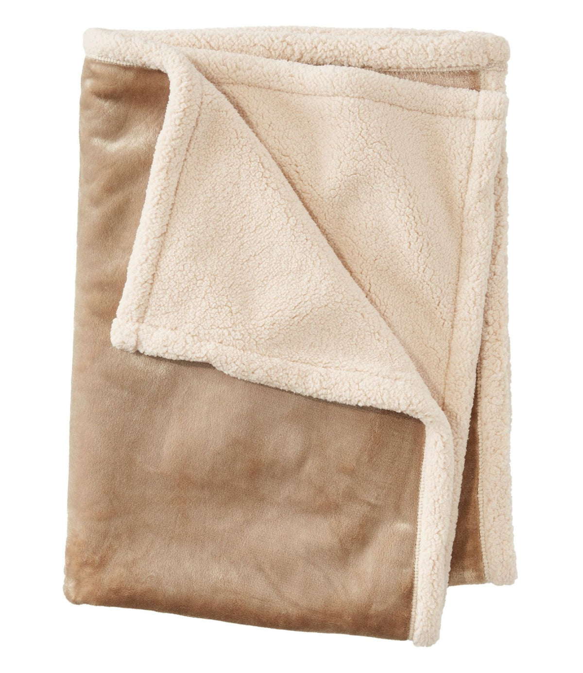 L.L.Bean Fleece Dog Blanket Coastal Dune