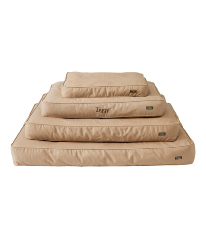 L.L.Bean Premium Denim Dog Bed Replacement Cover, Rectangular Burlap