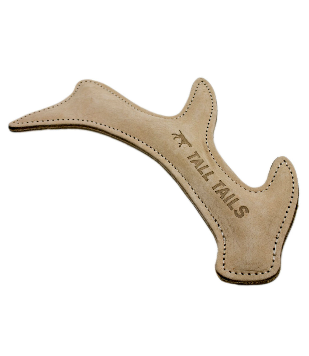 L.L.Bean Natural Leather Antler Dog Toy Leather