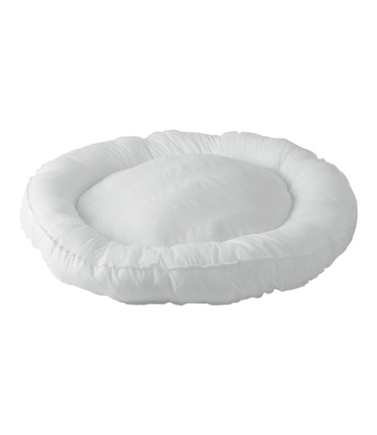 L.L.Bean Premium Dog Bed Replacement Mattress Insert, Round White