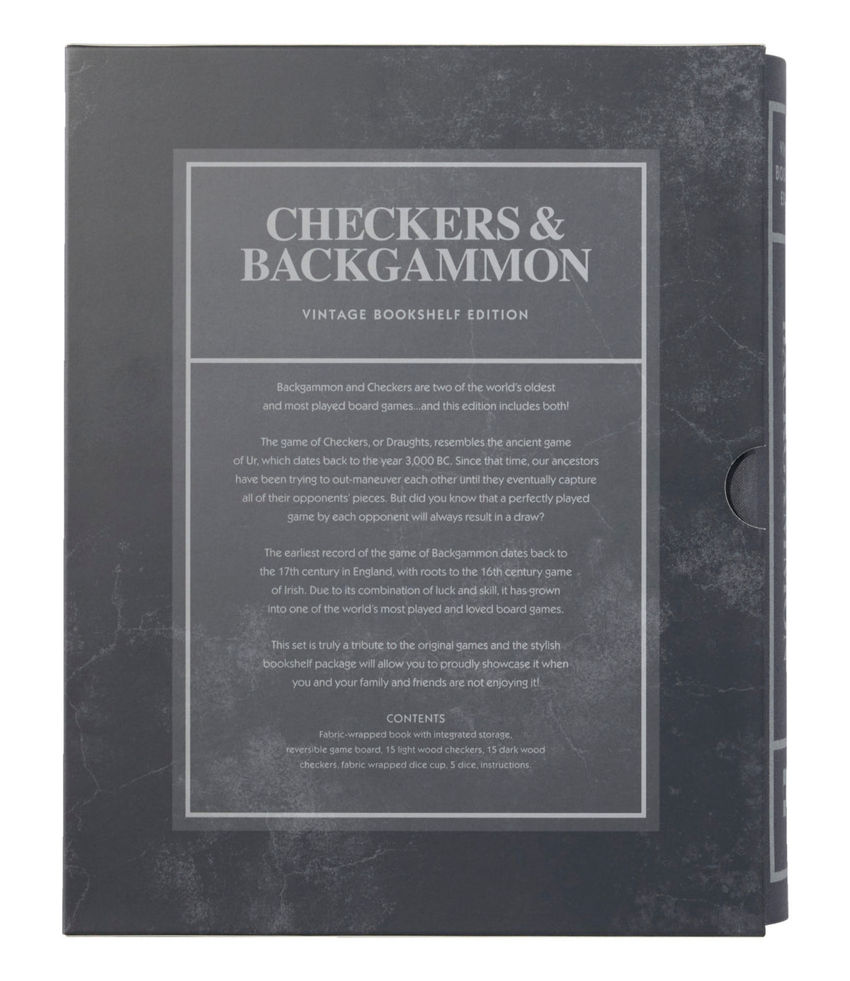 L.L.Bean Backgammon/Checkers Vintage Bookshelf Game Multi