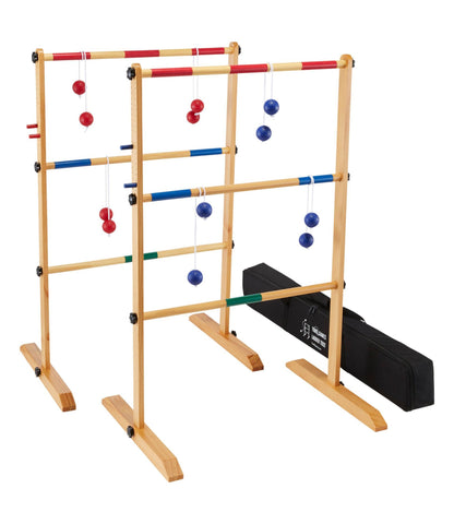 L.L.Bean Yard Games Wooden Ladder Toss Wood
