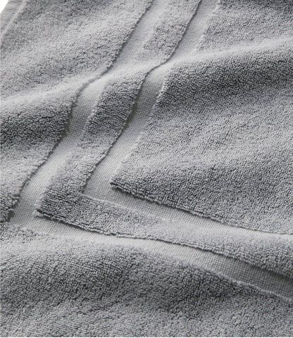 L.L.Bean Bean's Organic Cotton Towel Bath Mat Blue Quartz