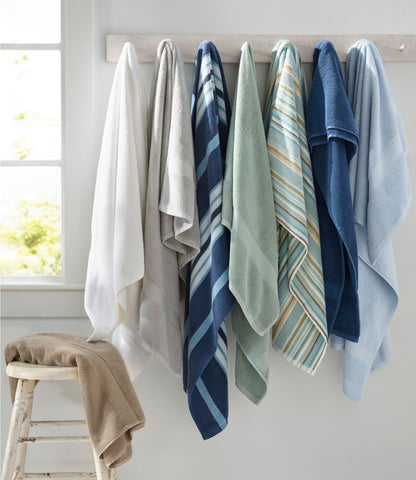 L.L.Bean Premium Cotton Towel Set Bluestone