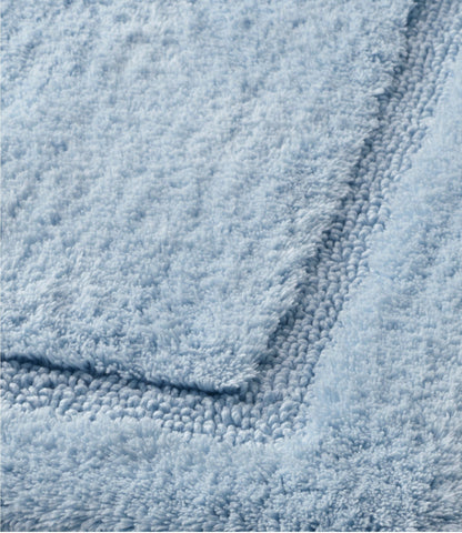 L.L.Bean Premium Cotton Bath Mat Bluestone