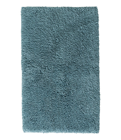 L.L.Bean Classic Cotton Bath Mat Blue Quartz