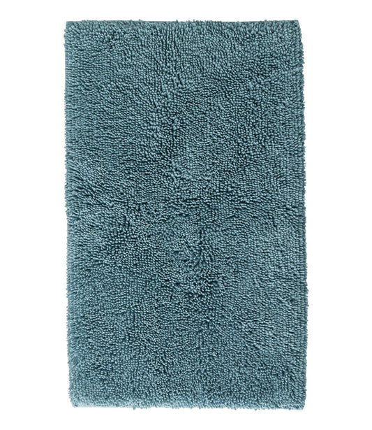 L.L.Bean Classic Cotton Bath Mat Blue Quartz
