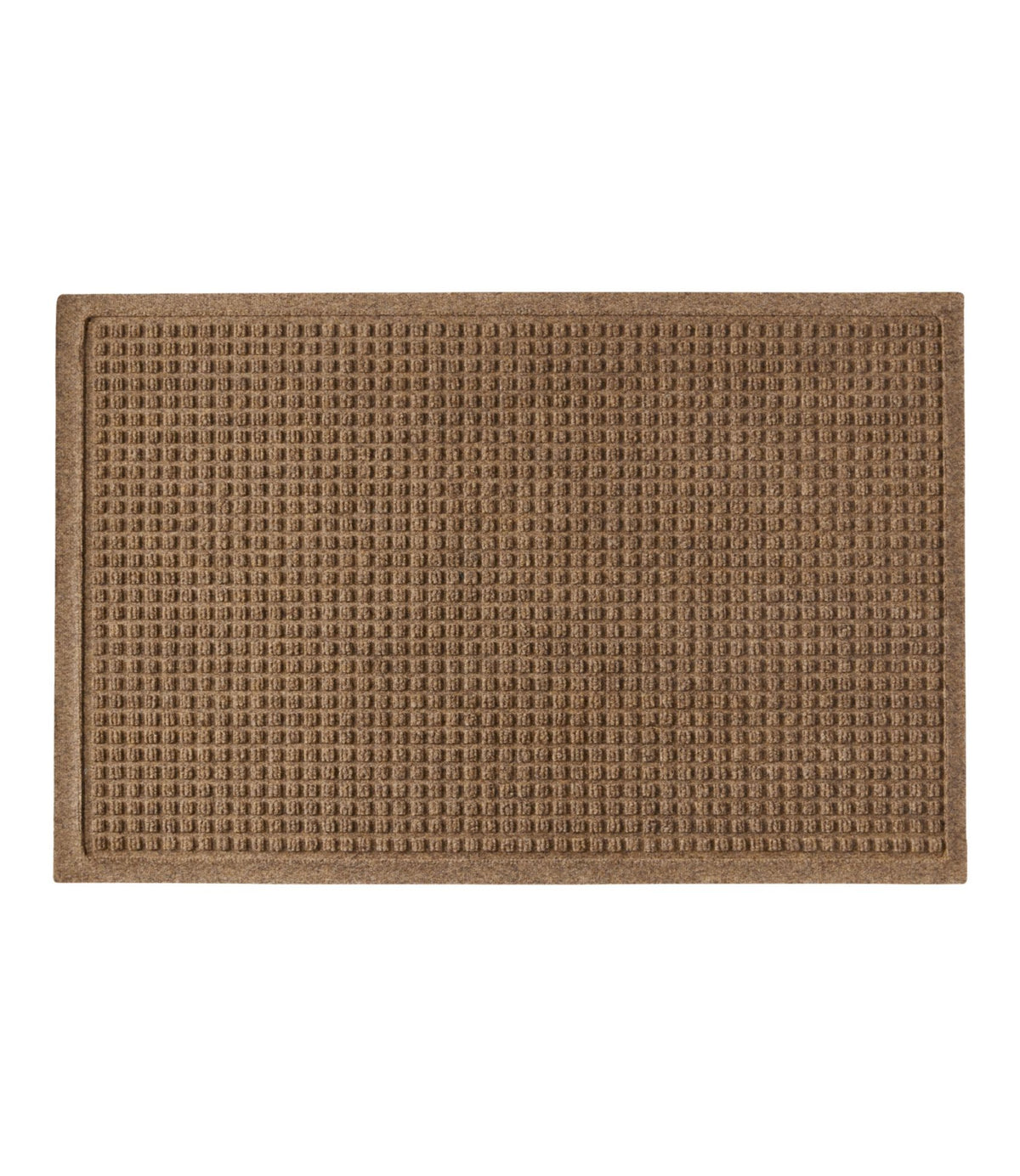 L.L.Bean Everyspace Recycled Waterhog Doormat Camel