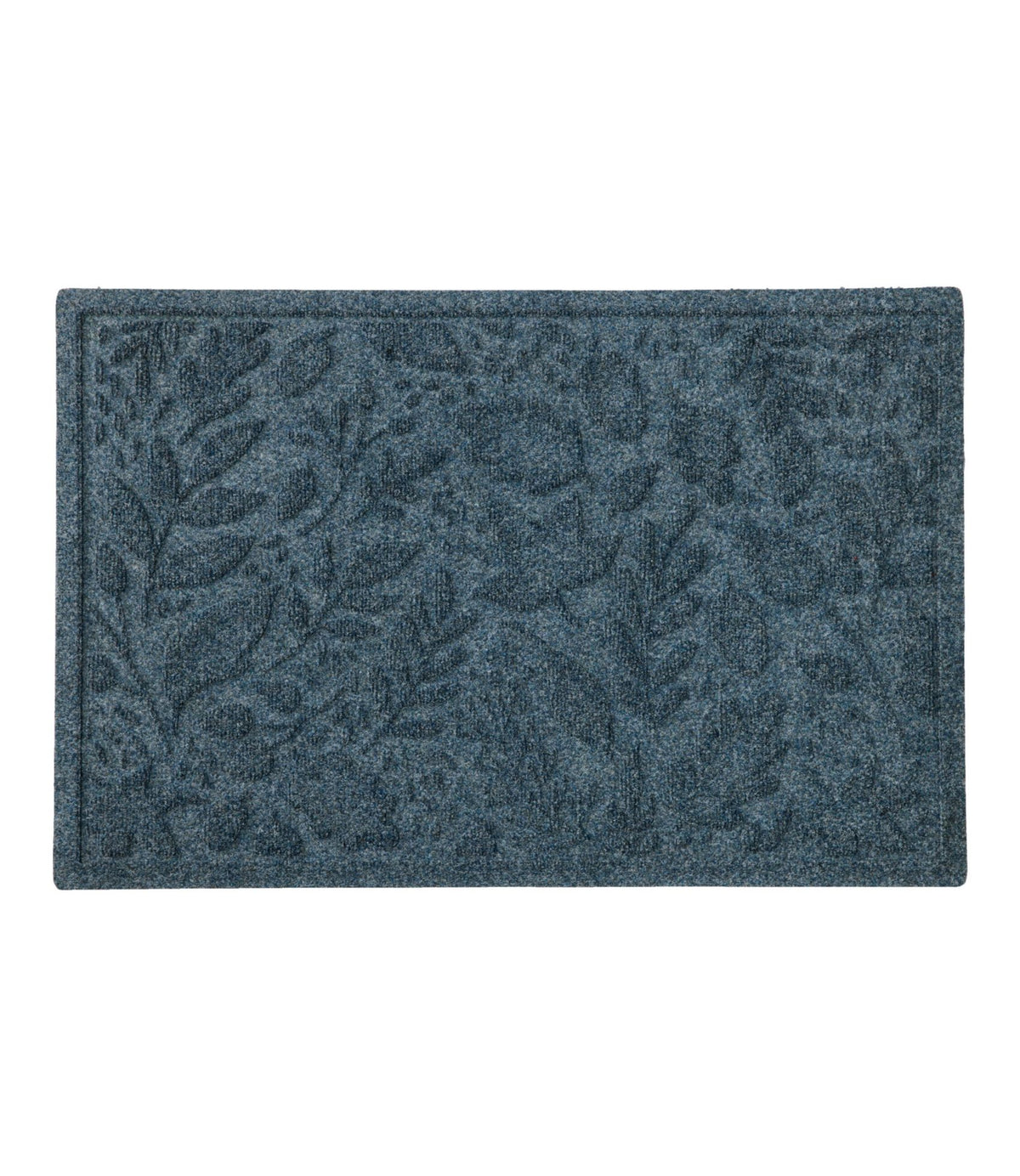 L.L.Bean Everyspace Recycled Waterhog Doormat, Foliage Bluestone