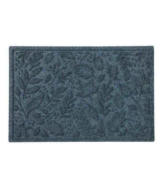 L.L.Bean Everyspace Recycled Waterhog Doormat, Foliage Bluestone