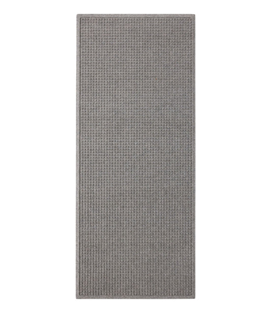 L.L.Bean Everyspace Recycled Waterhog Runner Medium Gray