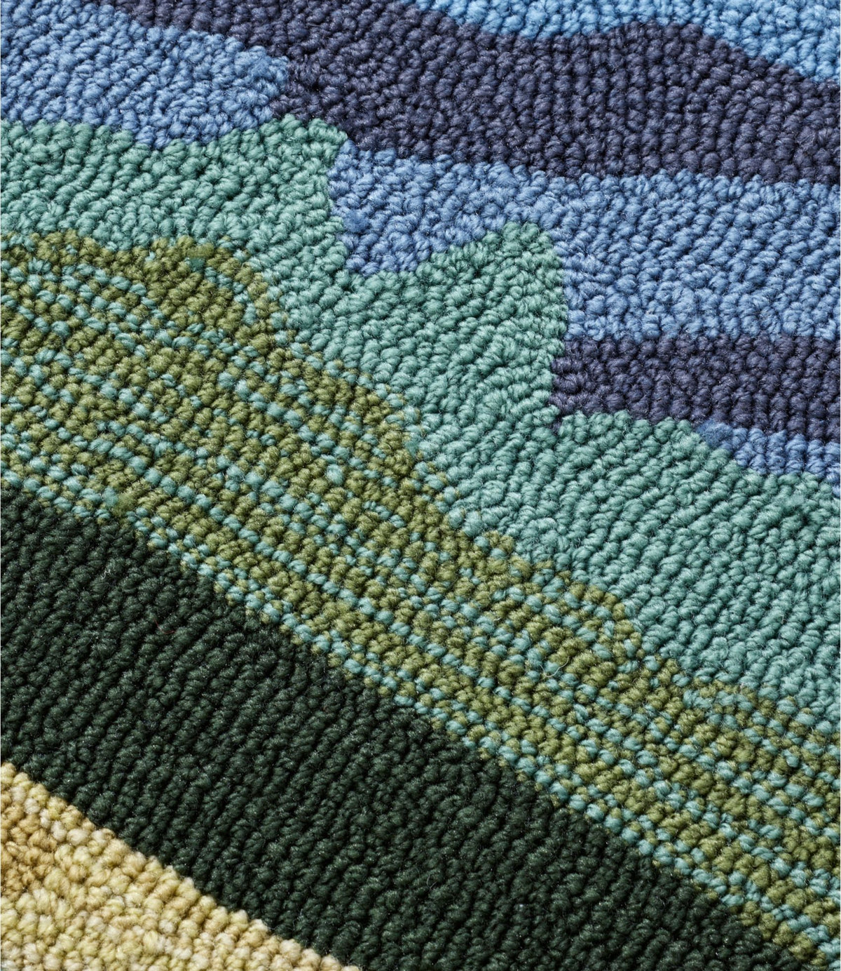 L.L.Bean Indoor/Outdoor Vacationland Rug, Mountain Horizon Multi