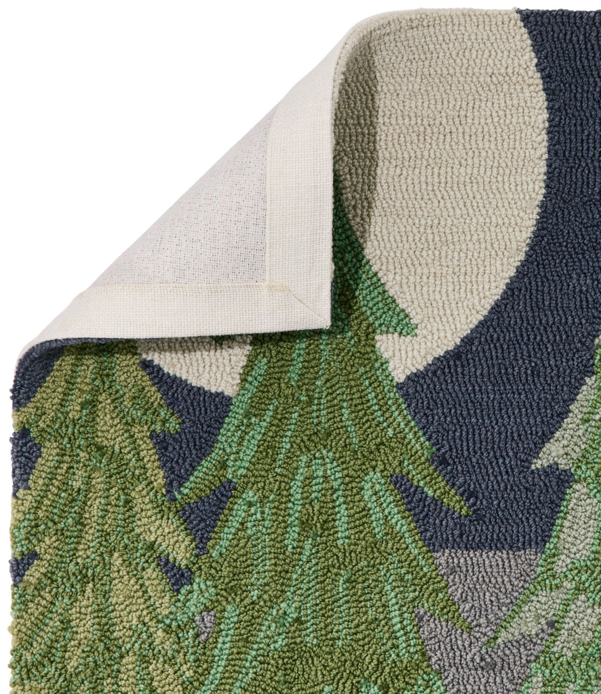 L.L.Bean Indoor/Outdoor Vacationland Rug, Moonlighting Labs Multi