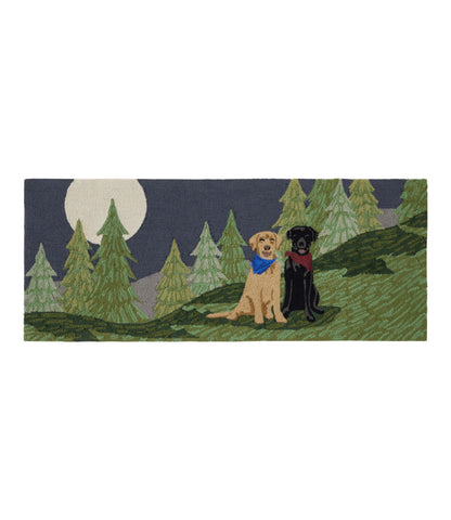 L.L.Bean Indoor/Outdoor Vacationland Runner, Moonlighting Labs Multi