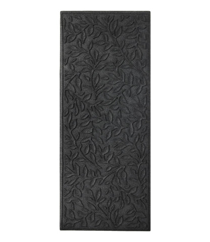 L.L.Bean Heavyweight Recycled Waterhog Mat Runner, Woodland Leaf Graphite