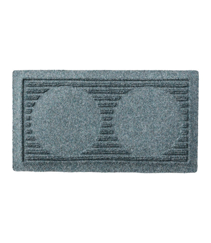 L.L.Bean Recycled Waterhog Dog Mat, Placemat, Rectangular Bluestone