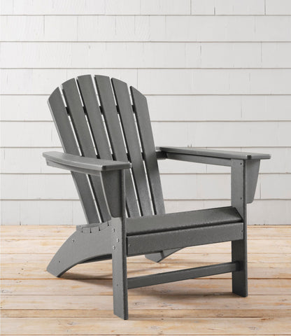 L.L.Bean All-Weather Waterfall Adirondack Chair Classic Navy