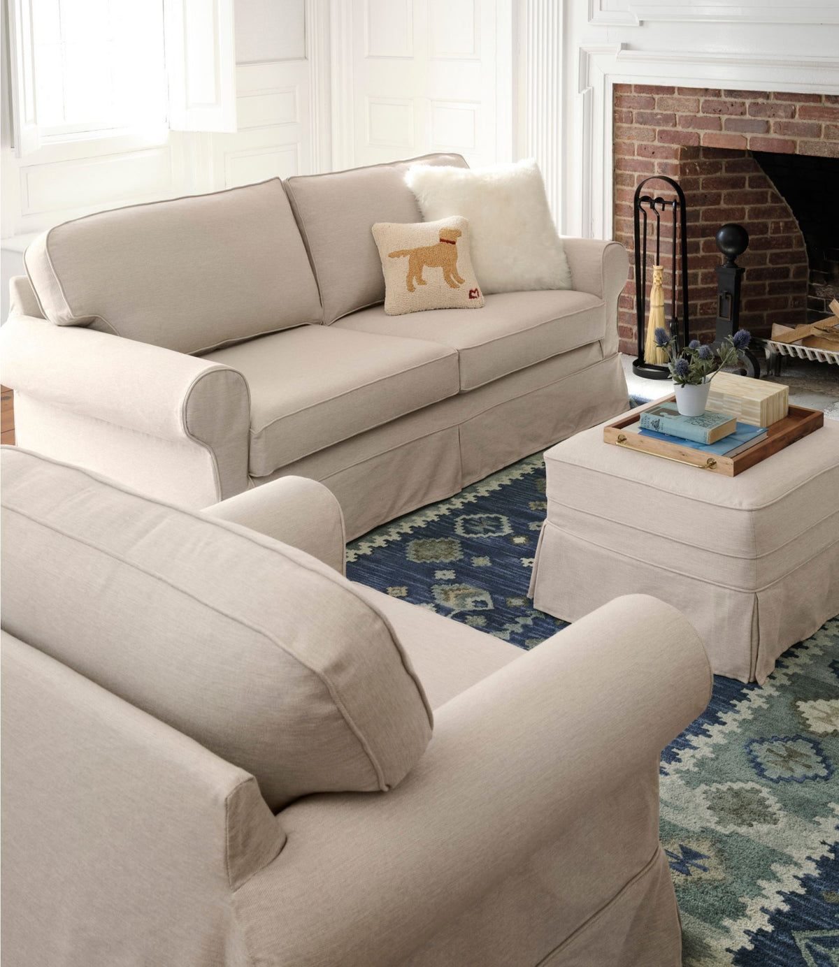 L.L.Bean Pine Point Sofa Driftwood