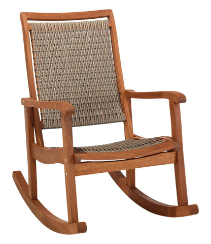 L.L.Bean Wicker Eucalyptus Rocker Natural