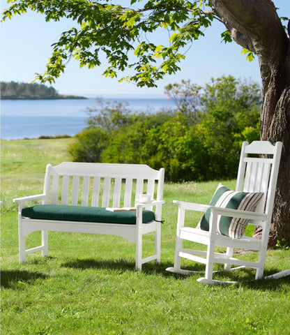 L.L.Bean Casco Bay All-Weather Garden Bench Cushion