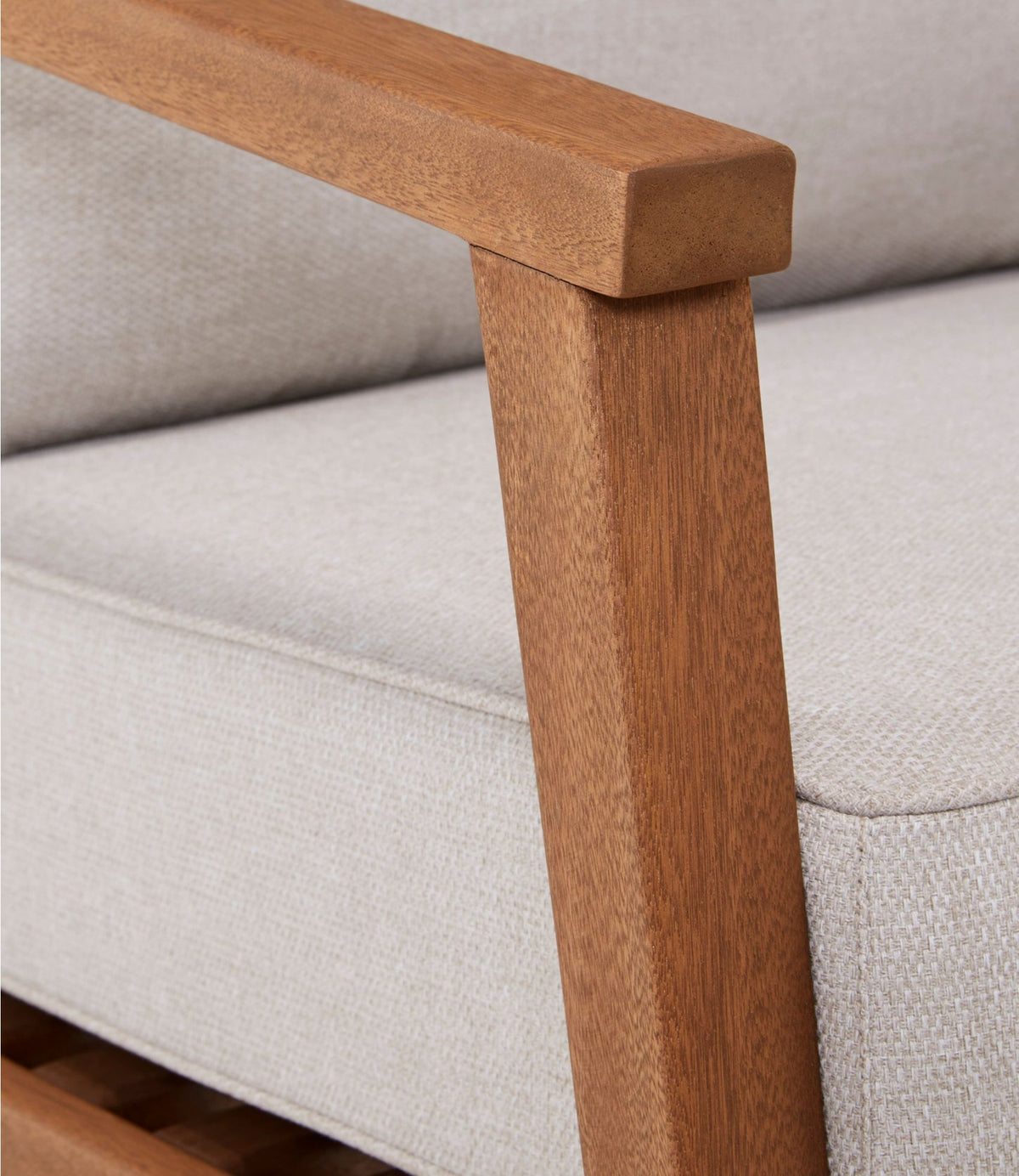 L.L.Bean Eucalyptus Patio Chair, Set of Two Natural