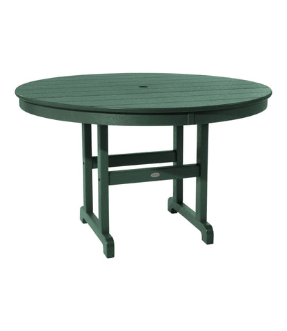 L.L.Bean All-Weather Dining Table, Round 48" Green
