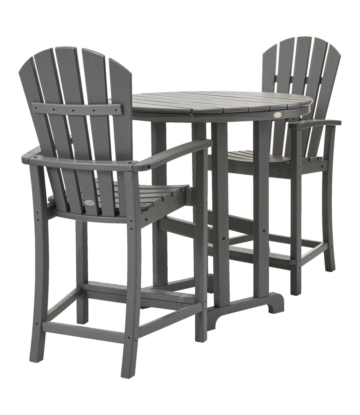 L.L.Bean All-Weather Counter-Height Chair, Shellback Green
