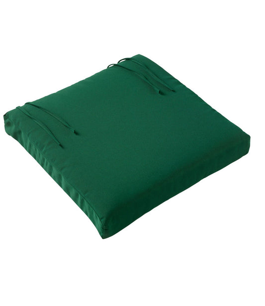 L.L.Bean Casco Bay All-Weather Folding/Armless Chair Cushion Green