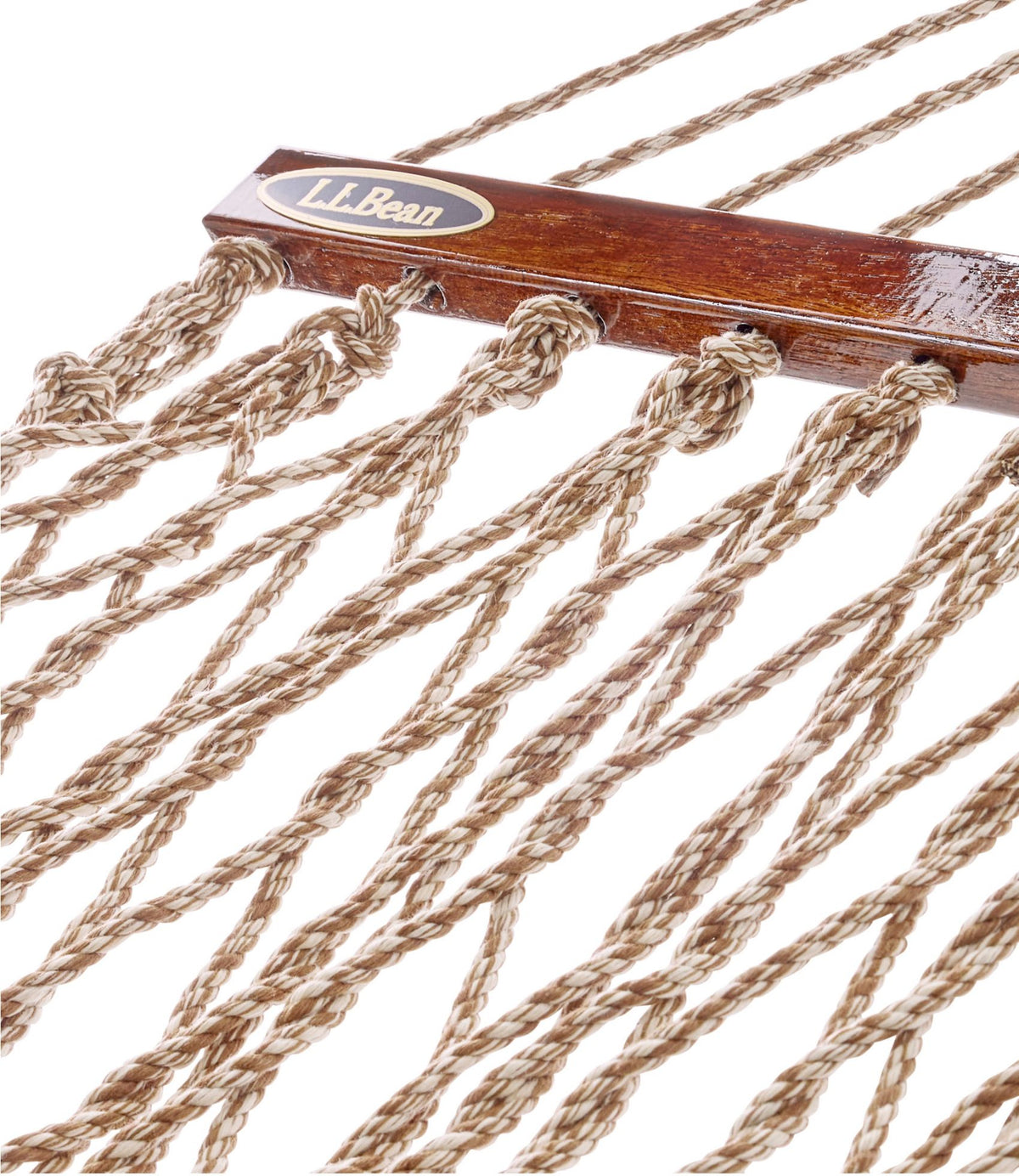 L.L.Bean Backyard Duracord 55" Hammock, Marled Brown
