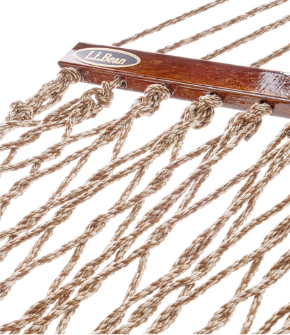 L.L.Bean Backyard Duracord 55" Hammock, Marled Brown