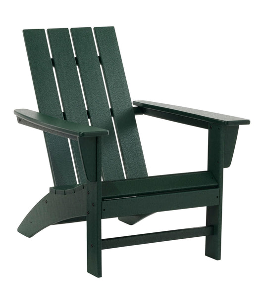 L.L.Bean All-Weather Adirondack Chair, Square-Back Green