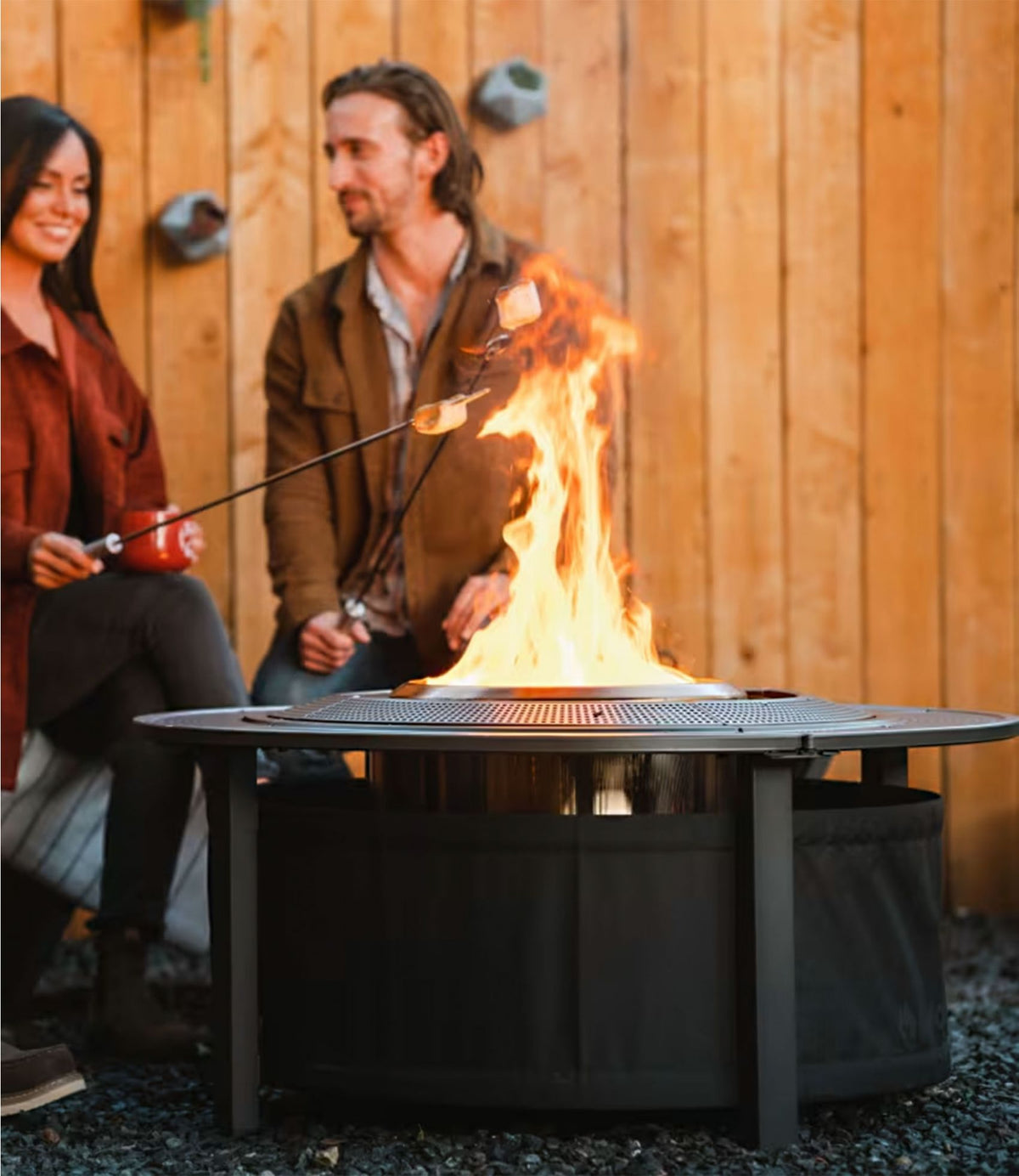 L.L.Bean Solo Stove Bonfire Surround Table Black