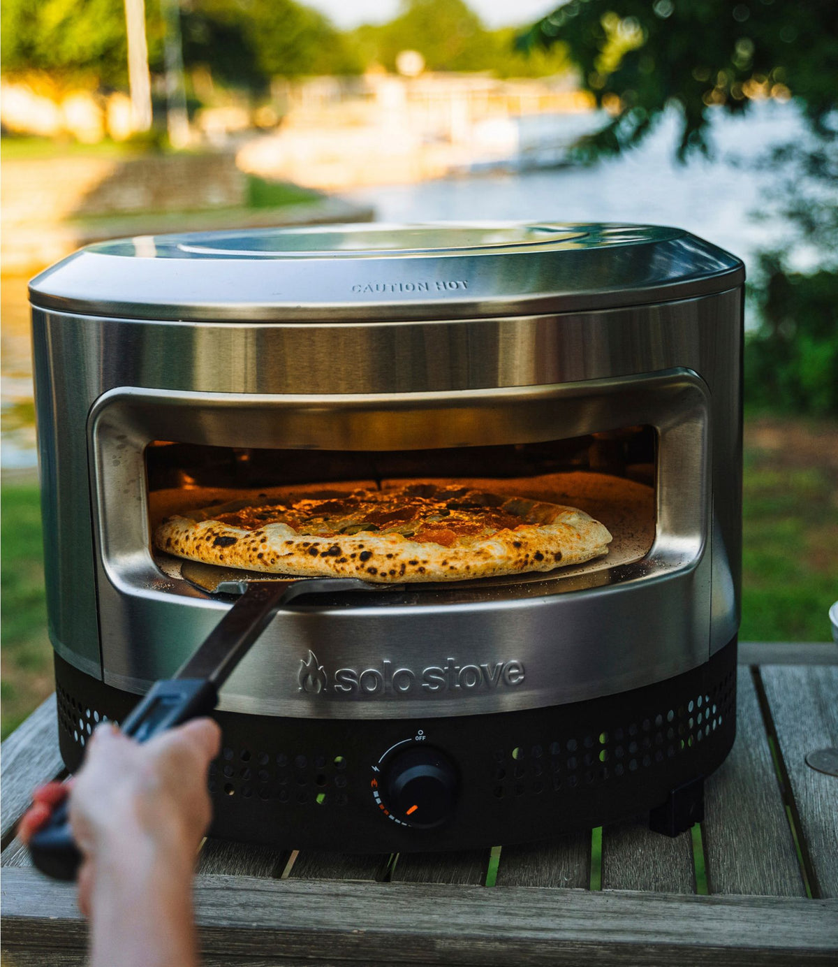 L.L.Bean Solo Stove Pi Prime Gas Pizza Oven Stainless Steel Basic