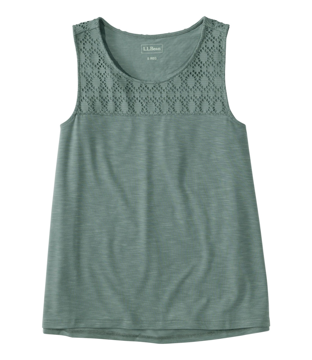 L.L.Bean Women's Camden Hills Tee, Tank Top Seaboard Blue