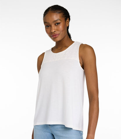 L.L.Bean Women's Camden Hills Tee, Tank Top Seaboard Blue