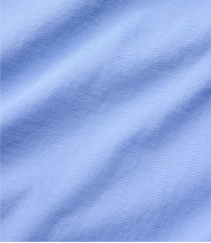 L.L.Bean Women's Sunwashed Tee, Short-Sleeve Cropped Boxy Crewneck Logo Bone Outdoor Tradition